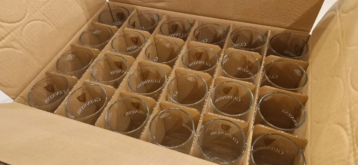 Brand New Guinness Tulip Glasses x24 - Image 1