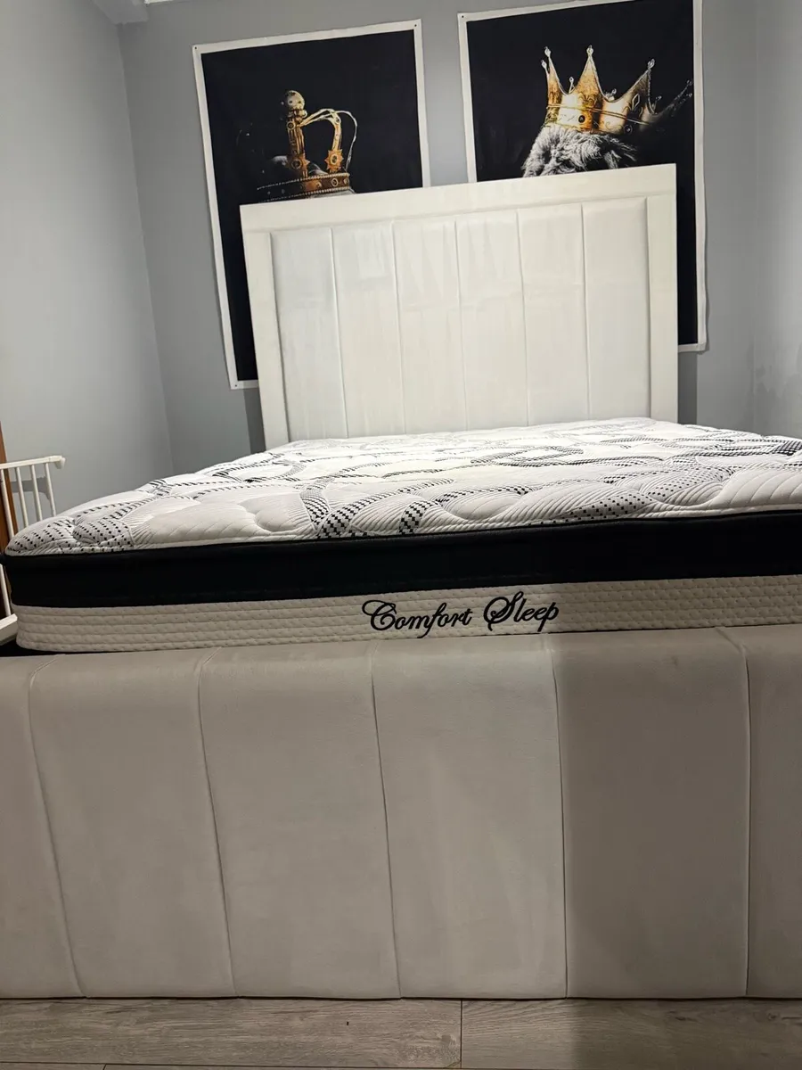 Double bed and Mattress - Image 2