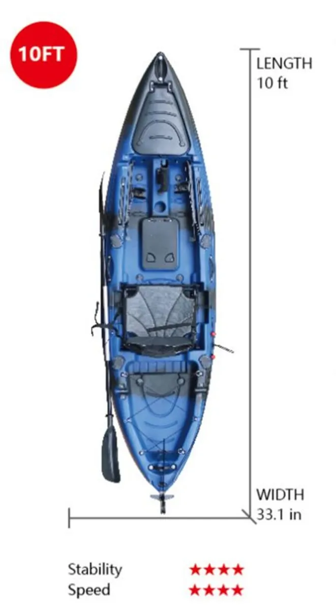 Horizon Kingfisher 10 Sea Fishing Kayaks In stock - Image 1