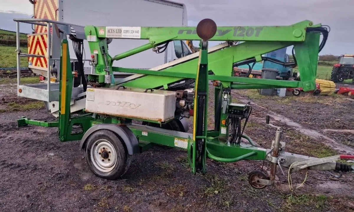 Niftylift 120 Boom Lift Cherry Picker Cherrypicker - Image 1