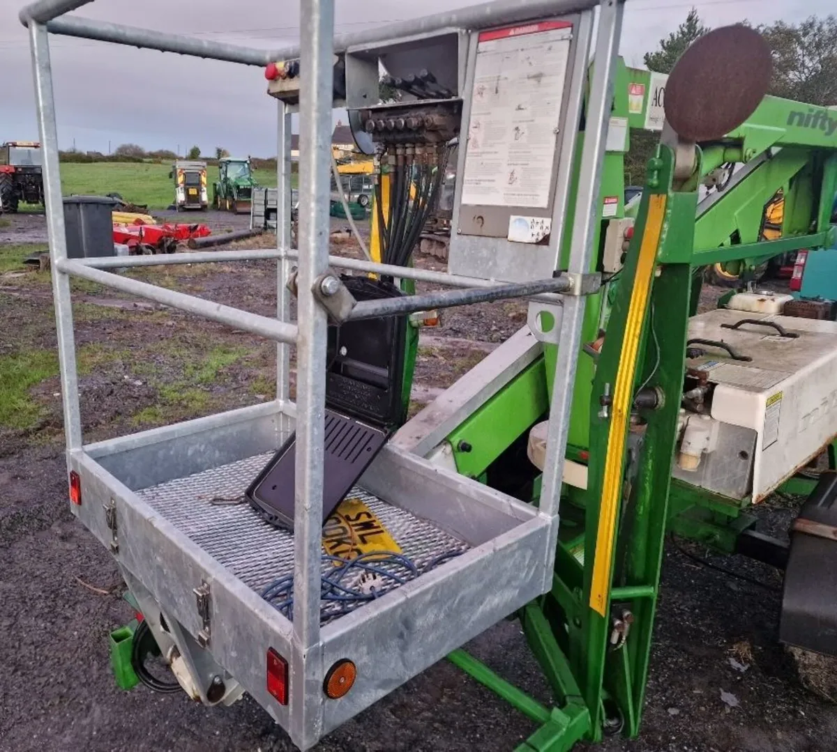 Niftylift 120 Boom Lift Cherry Picker Cherrypicker - Image 4