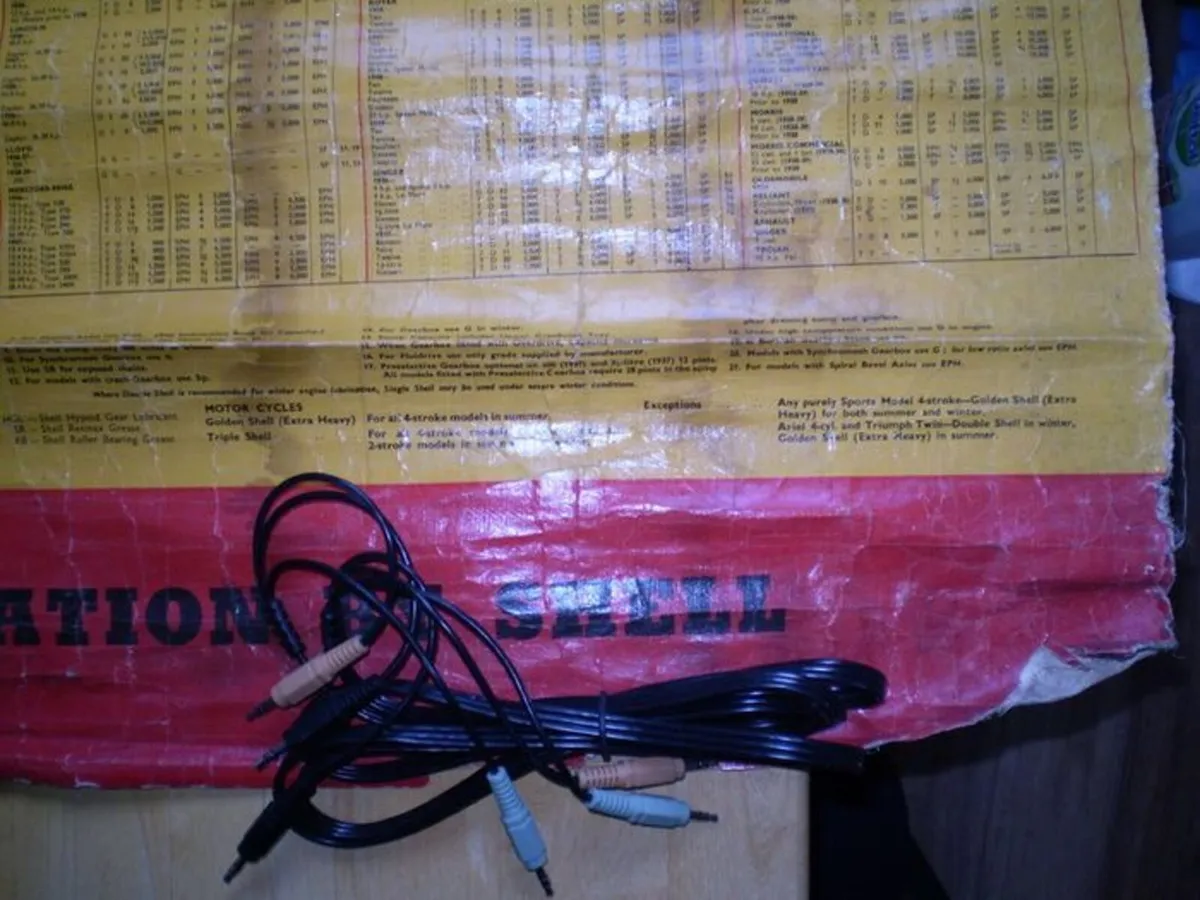 Rare Shell 1939 Lub chart - Image 2