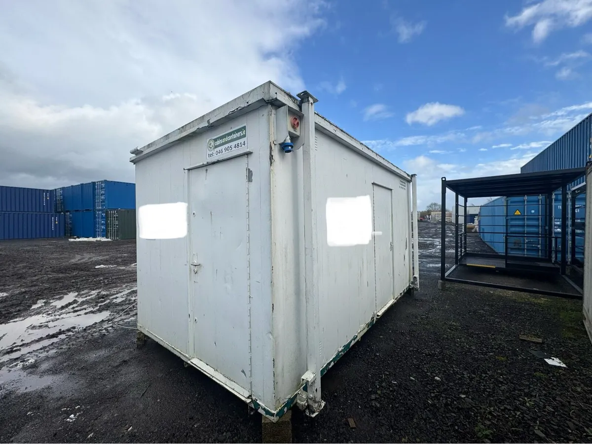 Steel Anti Vandal Toilet Block Cabin - Image 1