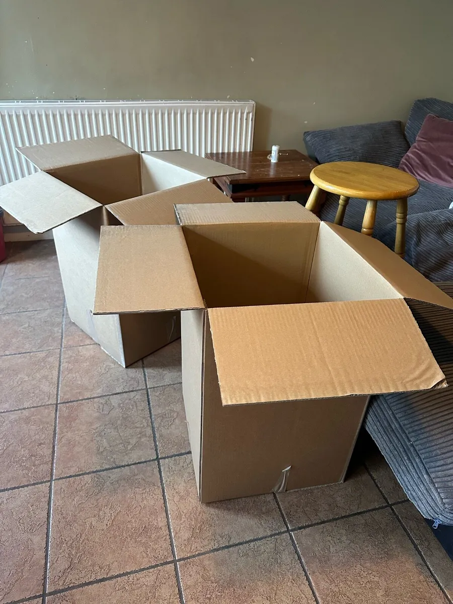 100–120 Moving Boxes – 2 Sizes –  One Sale - Image 2
