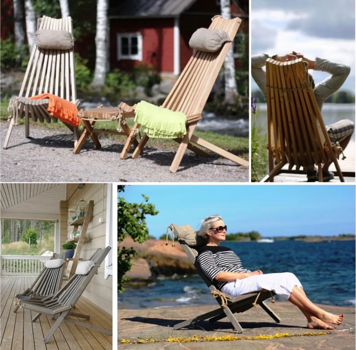 Garden chair - Eco chair in larch - Image 3