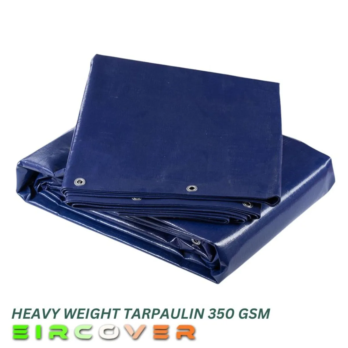 Heavyweight Tarpaulin cover 2m x 2.5m 350 gsm - Image 3