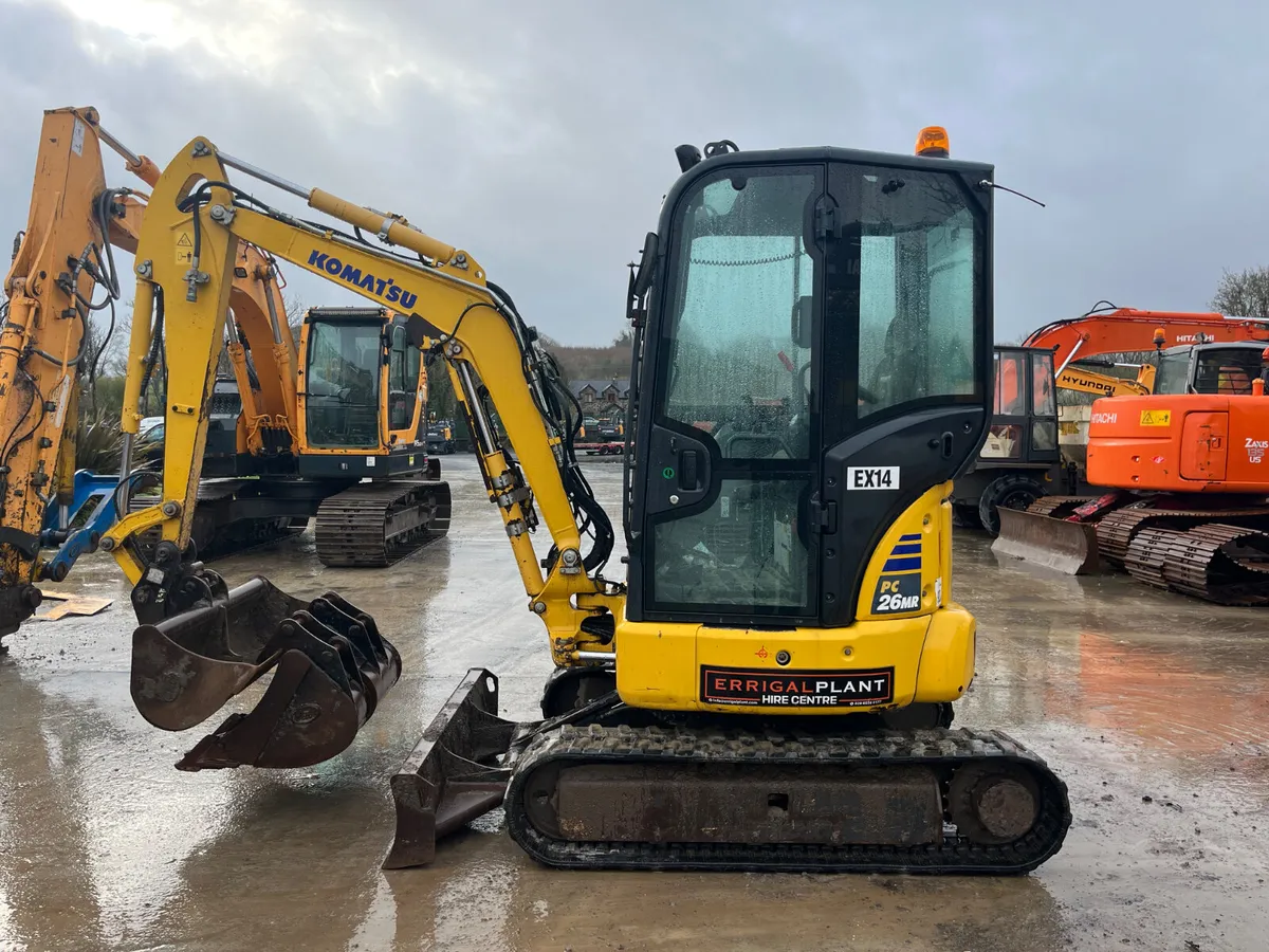 2021 Komatsu PC26MR-5 Mini Excavator - Image 1