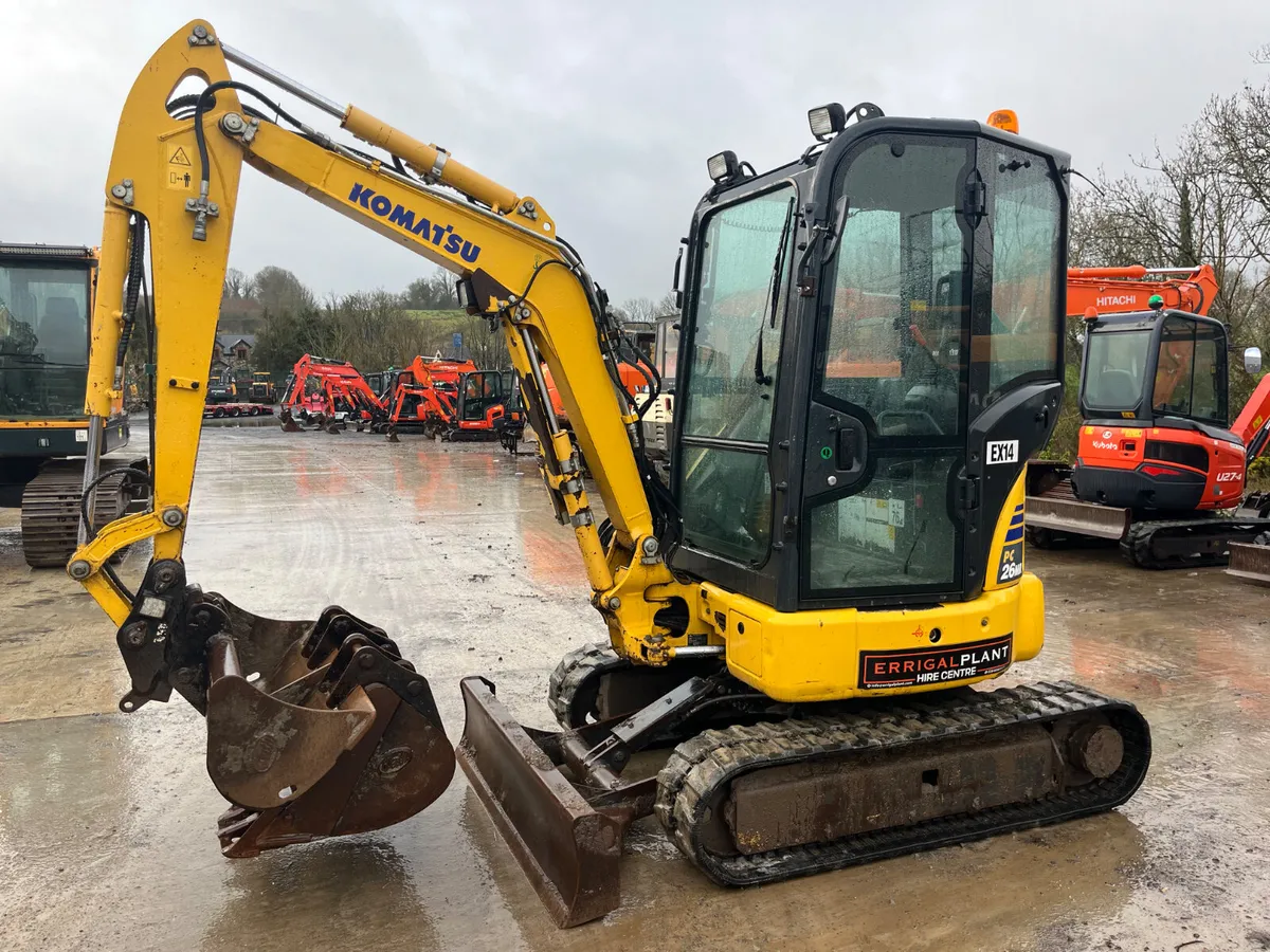 2021 Komatsu PC26MR-5 Mini Excavator - Image 2