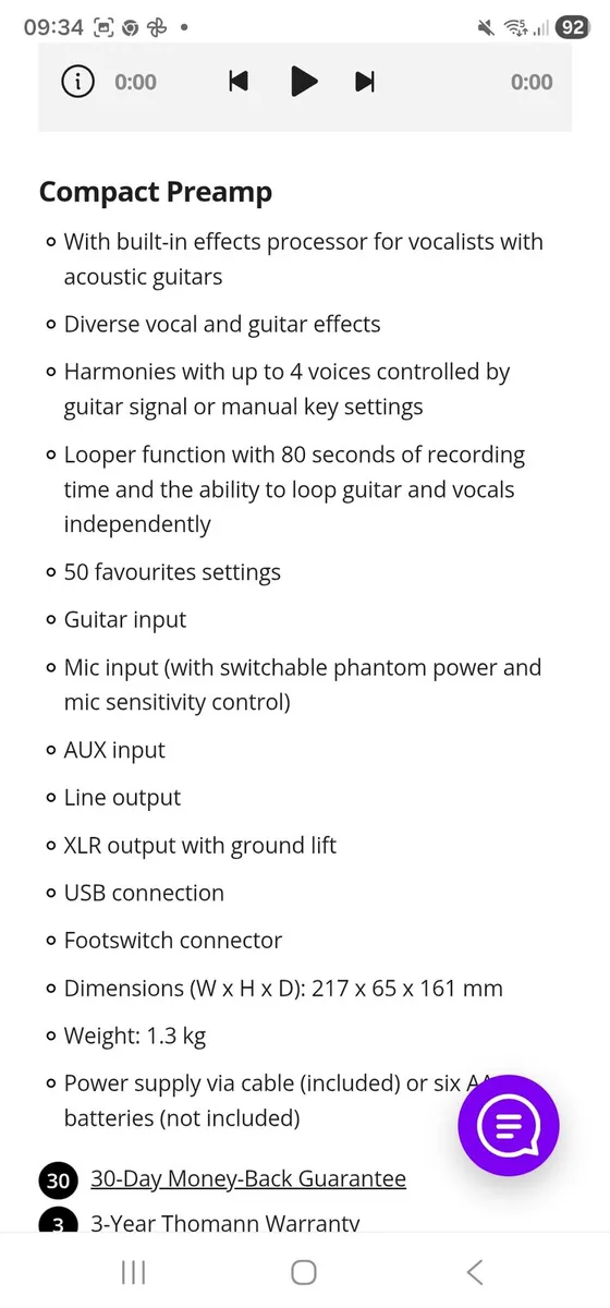 VE-8 acoustic singer pedal bundle - Image 3
