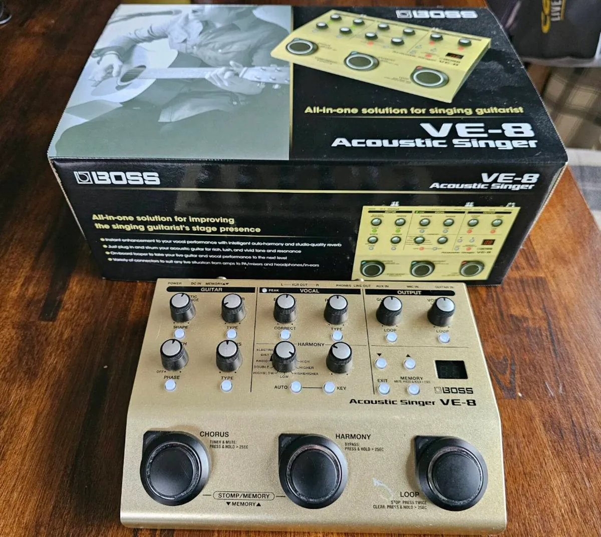 VE-8 acoustic singer pedal bundle - Image 1