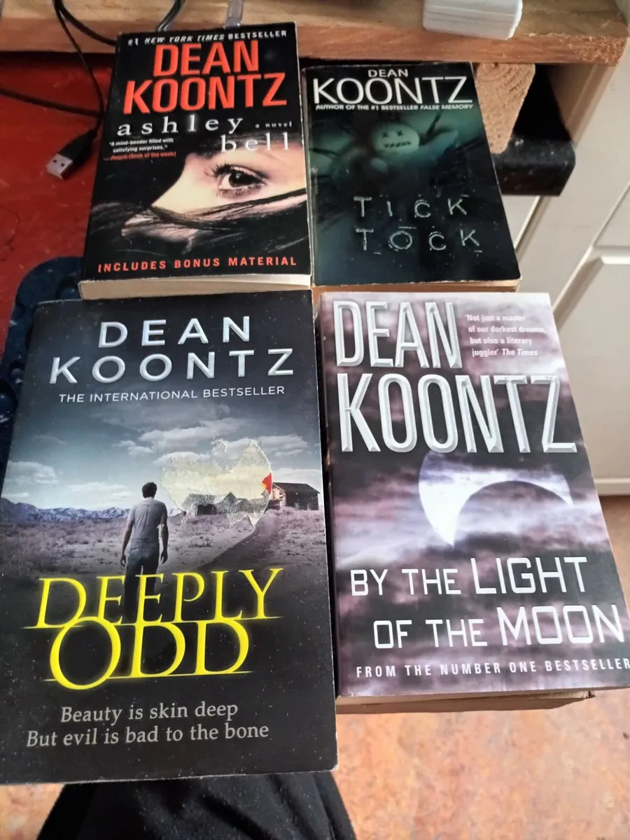 4 books by Dean Koontz
