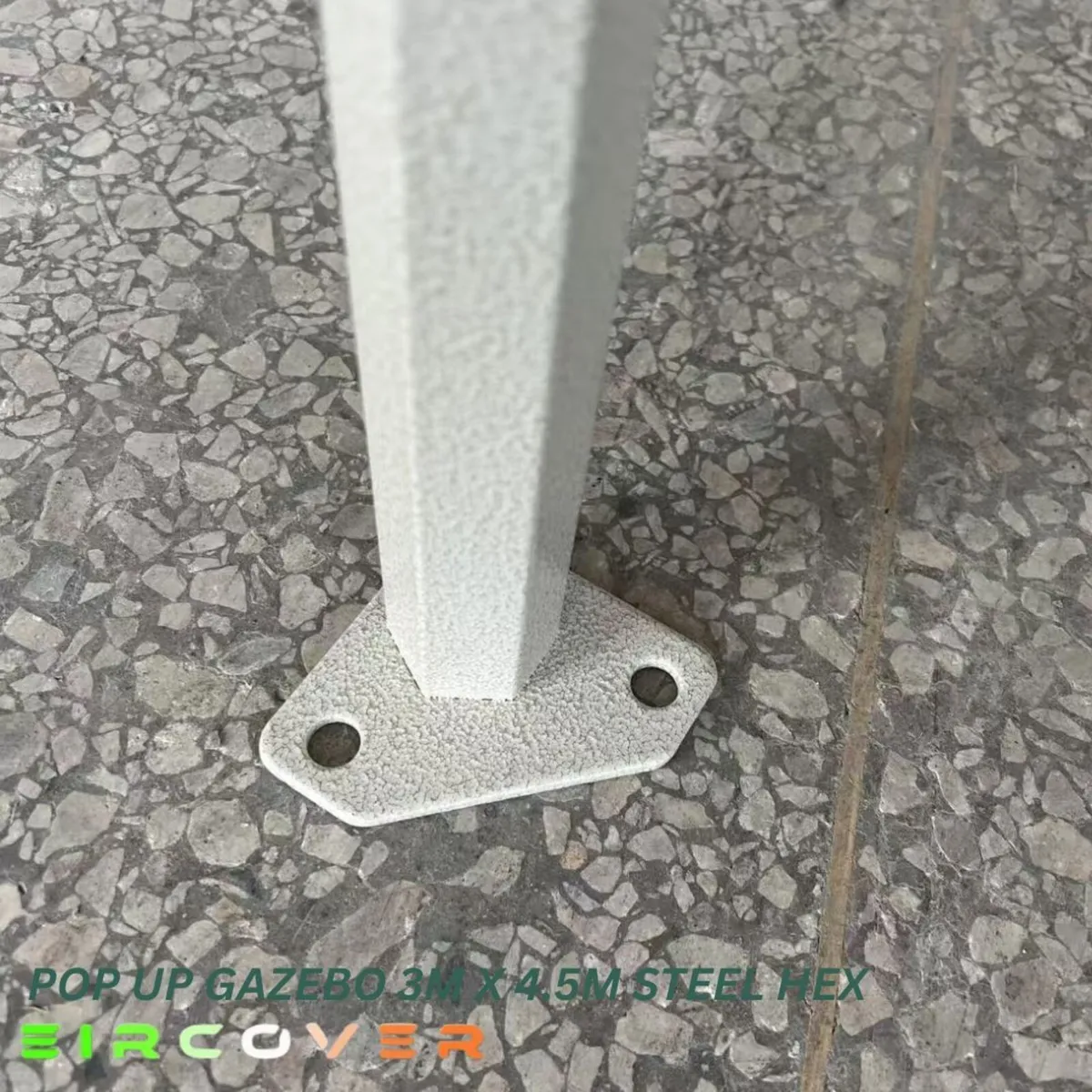 Heavy Duty Pop Up Gazebo Steel 40mm Hex 3m x 4.5m - Image 3