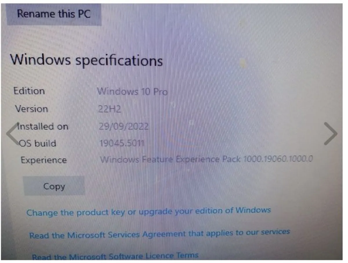 i7 Lenovo ThinkCentre Edge 72 and Monitor Quick Sa - Image 3