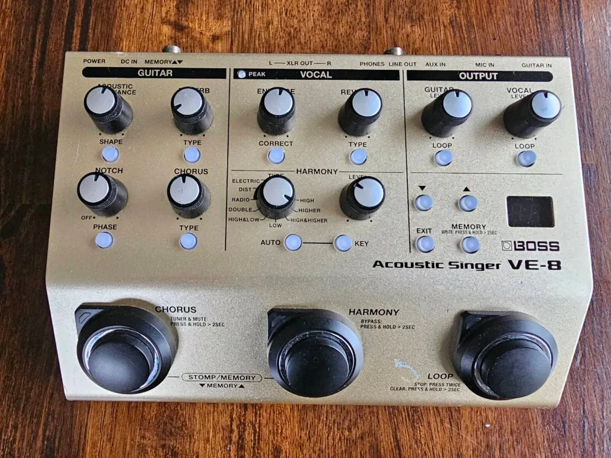 VE-8 acoustic singer pedal bundle - Image 4