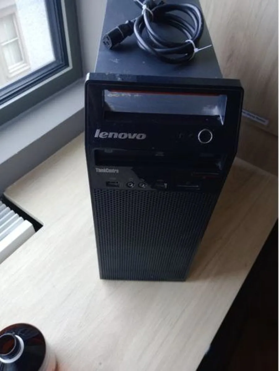 i7 Lenovo ThinkCentre Desktop PC 16GB RAM SSD Wind - Image 1