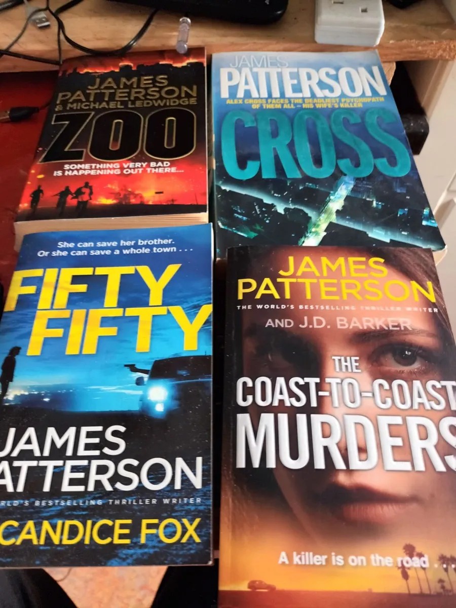 4 books by James Patterson