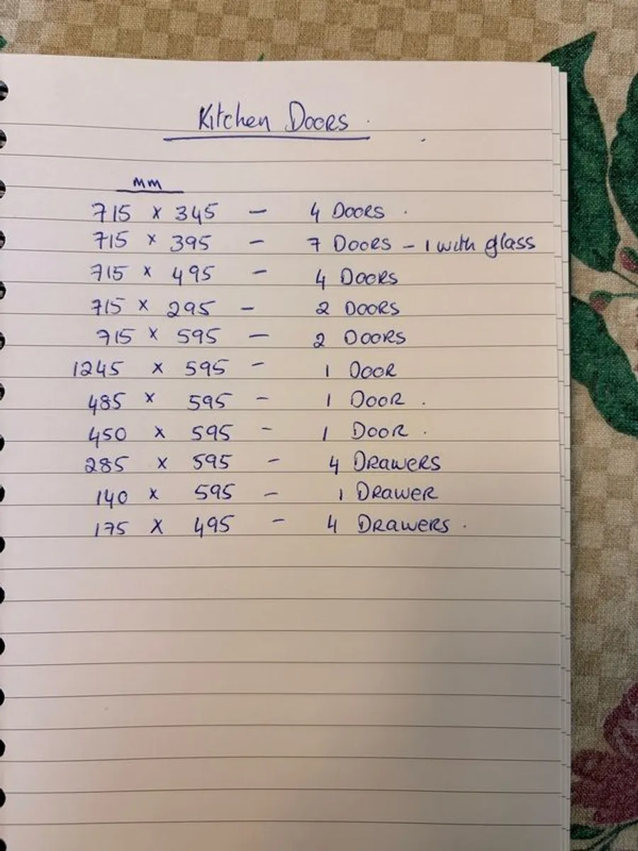 Kitchen cupboard doors and drawer fronts - Image 2