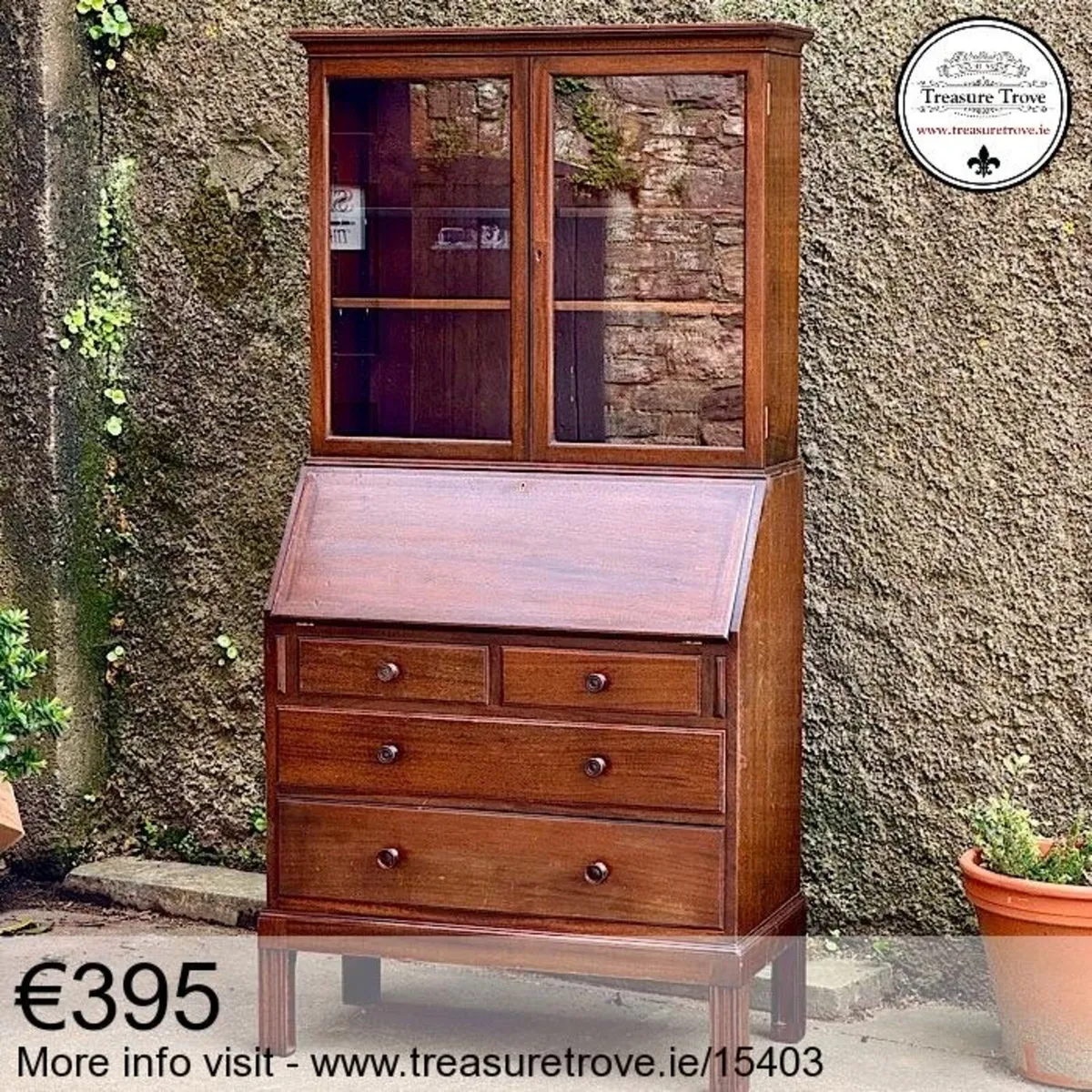 Antique and vintage writing bureau desks - Image 1