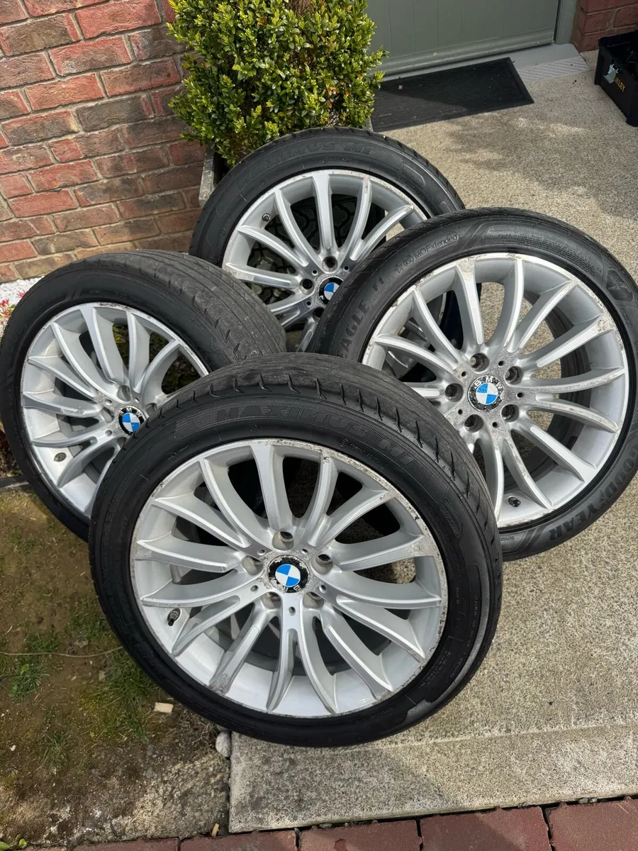 Genuine Bmw 5 series alloys - Image 3