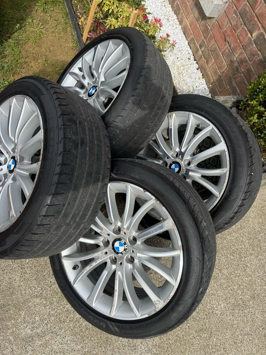 Genuine Bmw 5 series alloys - Image 4