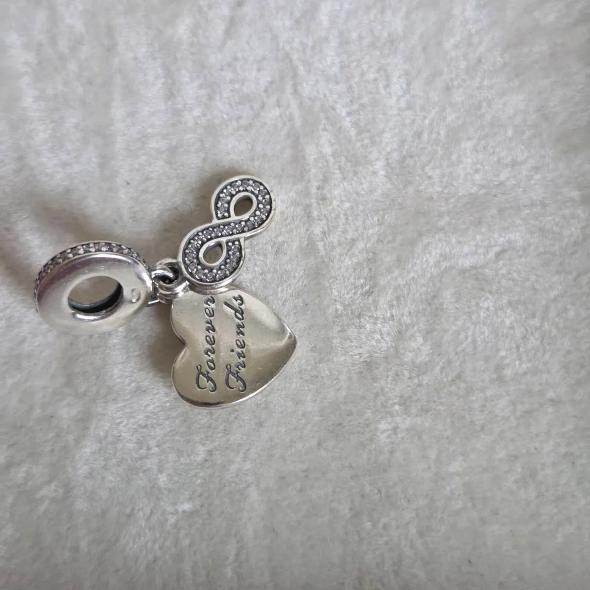 Pandora infinity/heart forever friends dangle char - Image 2