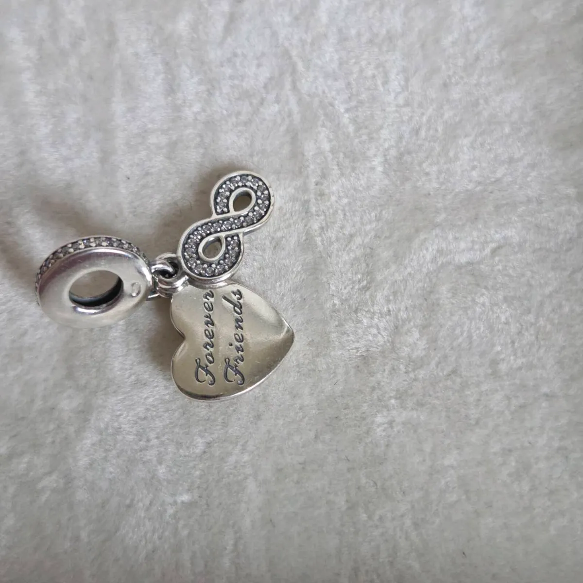 Pandora infinity/heart forever friends dangle char - Image 3