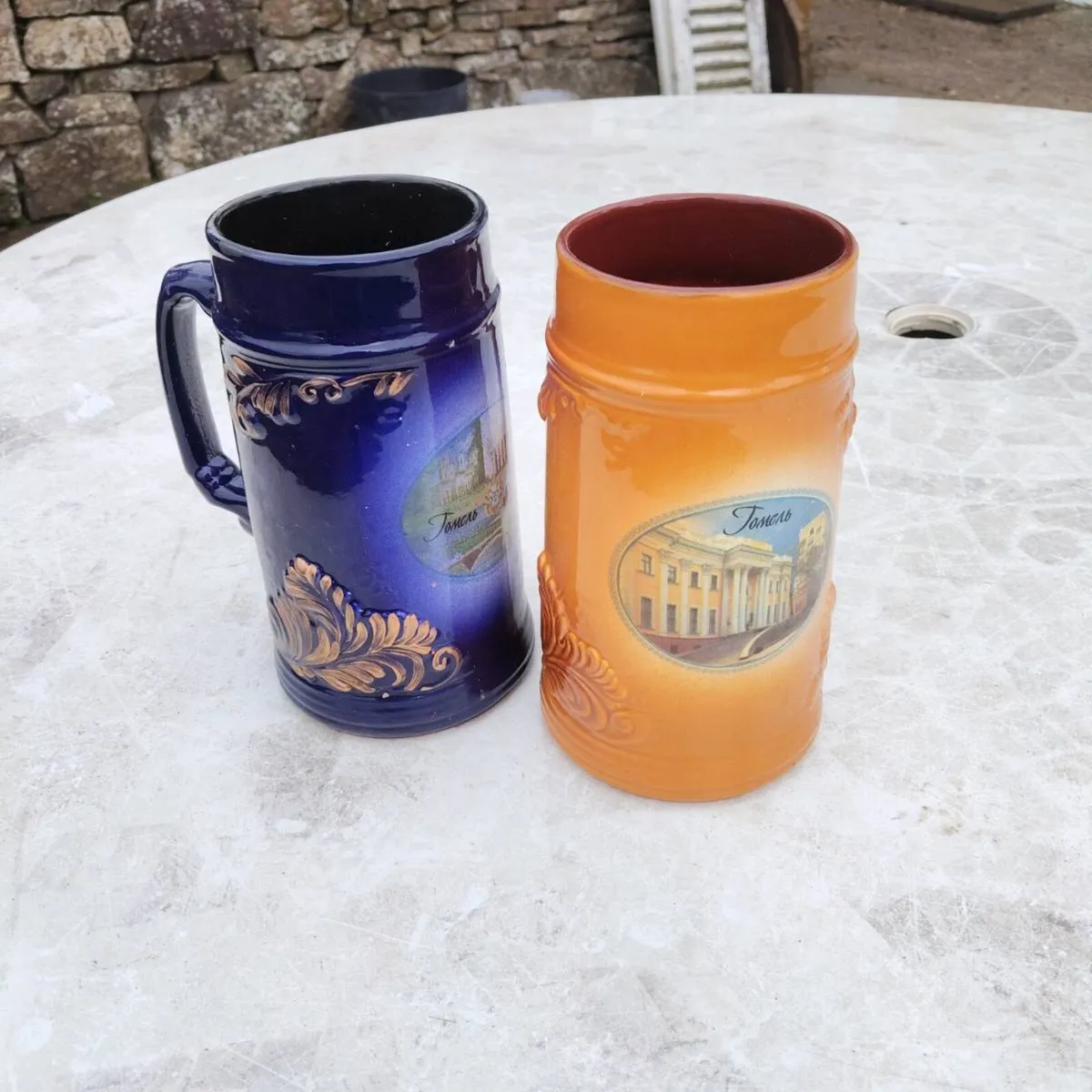 2 Pewter Mugs,and Pewter Jug - Image 2