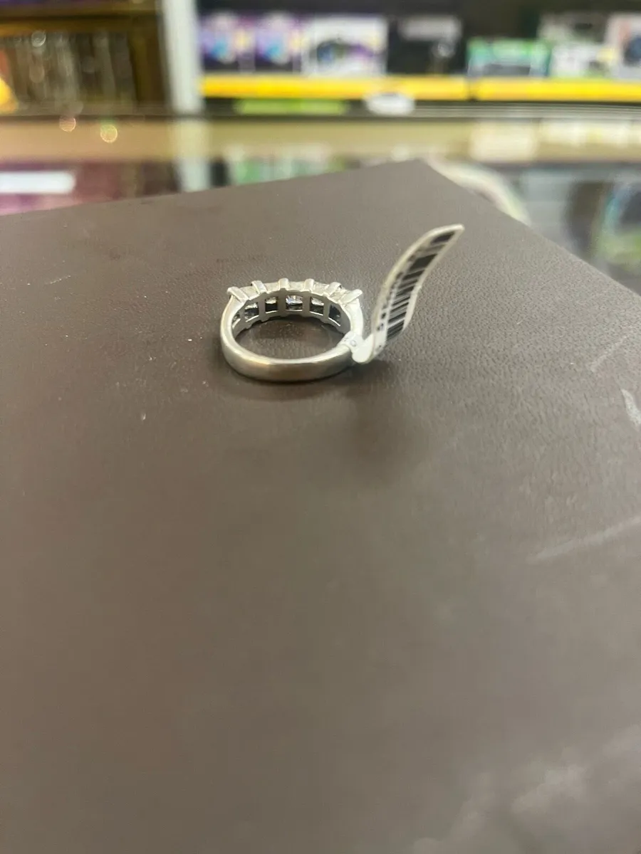 925 silver CZ ring - Image 2