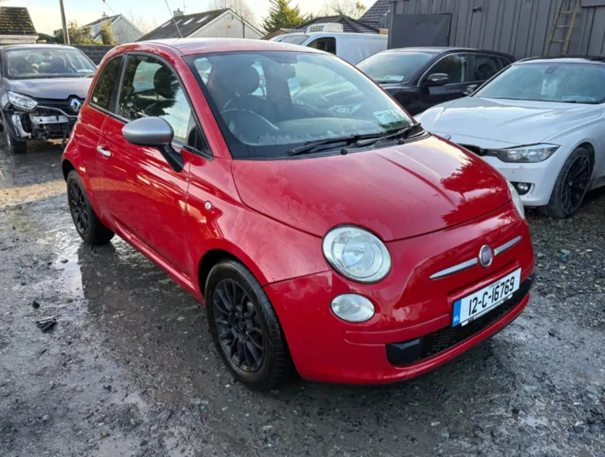 2012 Fiat 500 no damage drive away trade sale - Image 2