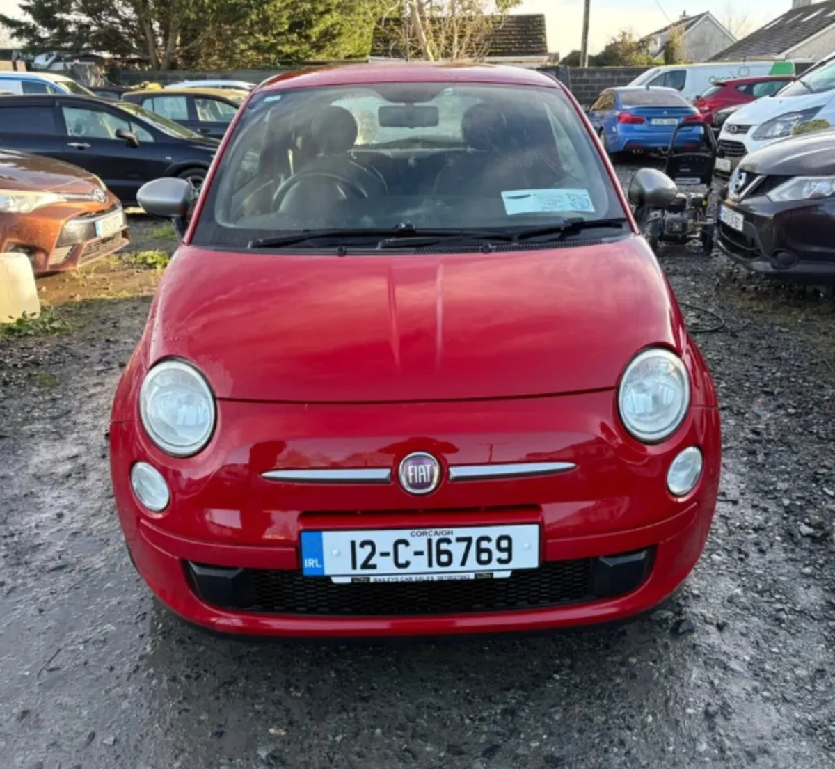 2012 Fiat 500 no damage drive away trade sale - Image 1