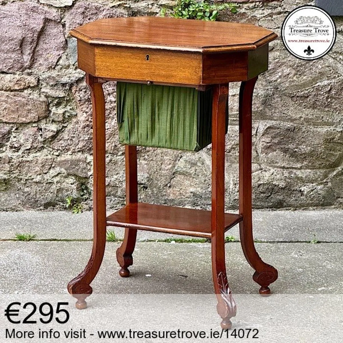 Antique Sewing Machine and Boxes - Image 2