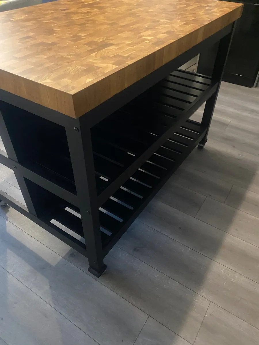 IKEA VADHOLMA kitchen island - Image 1