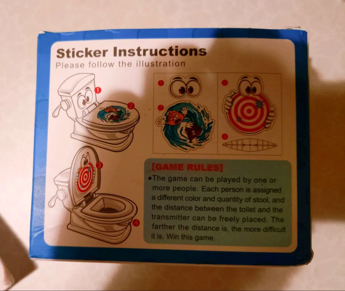 9 pcs, 1 set poop shooter game (New). - Image 3