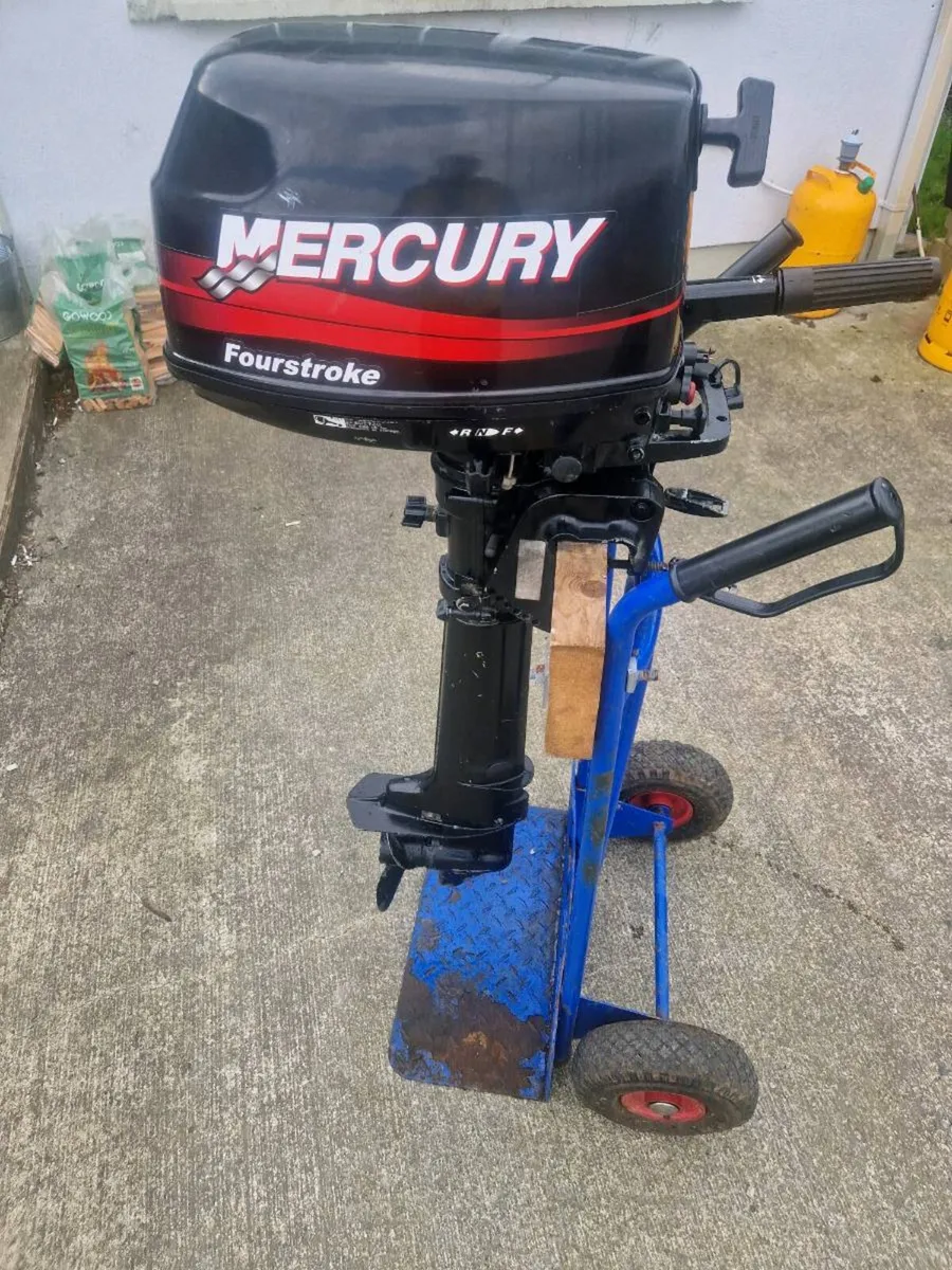 Mercury 6hp 4 stroke long shaft - Image 1