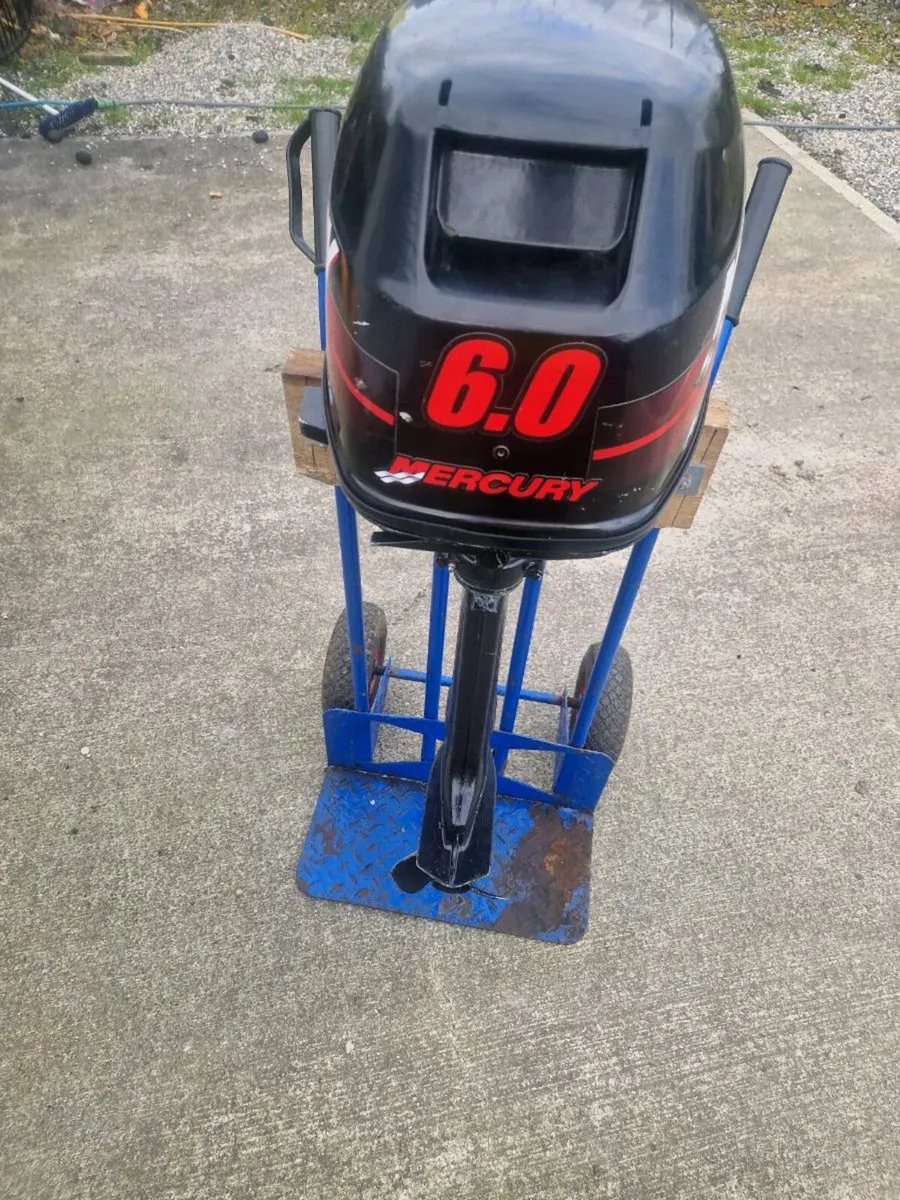 Mercury 6hp 4 stroke long shaft - Image 2