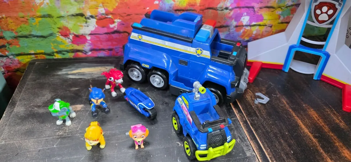 PaPatrol Control tower + 3 Vehicles + 5x Figures - Image 3