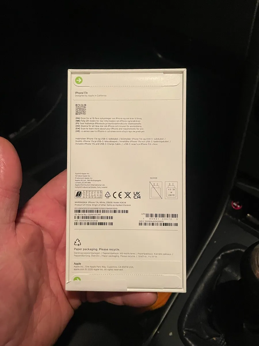 iPhone 17E brand new sealed - Image 1