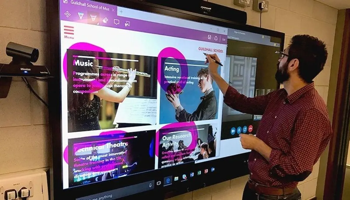 84" Interactive Collaborative Board - Image 1