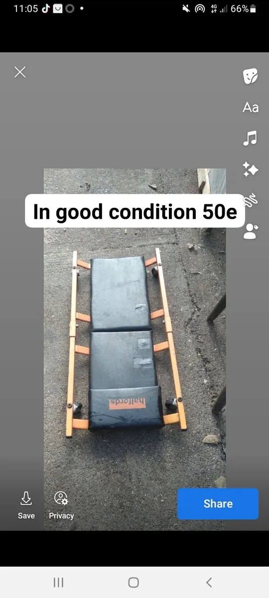 Service cart working perfect price too sell 50e - Image 1