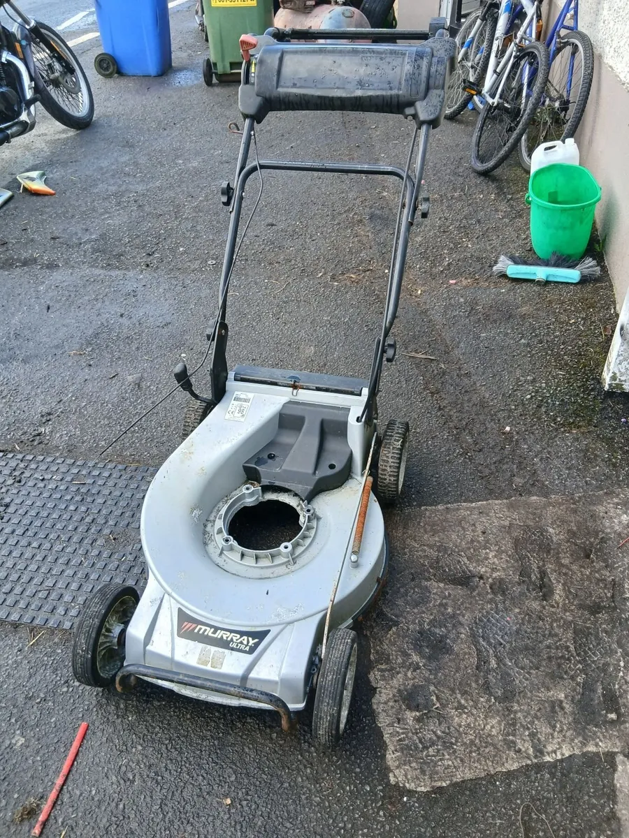 Self-drive lawnmower deck perfect read add - Image 4