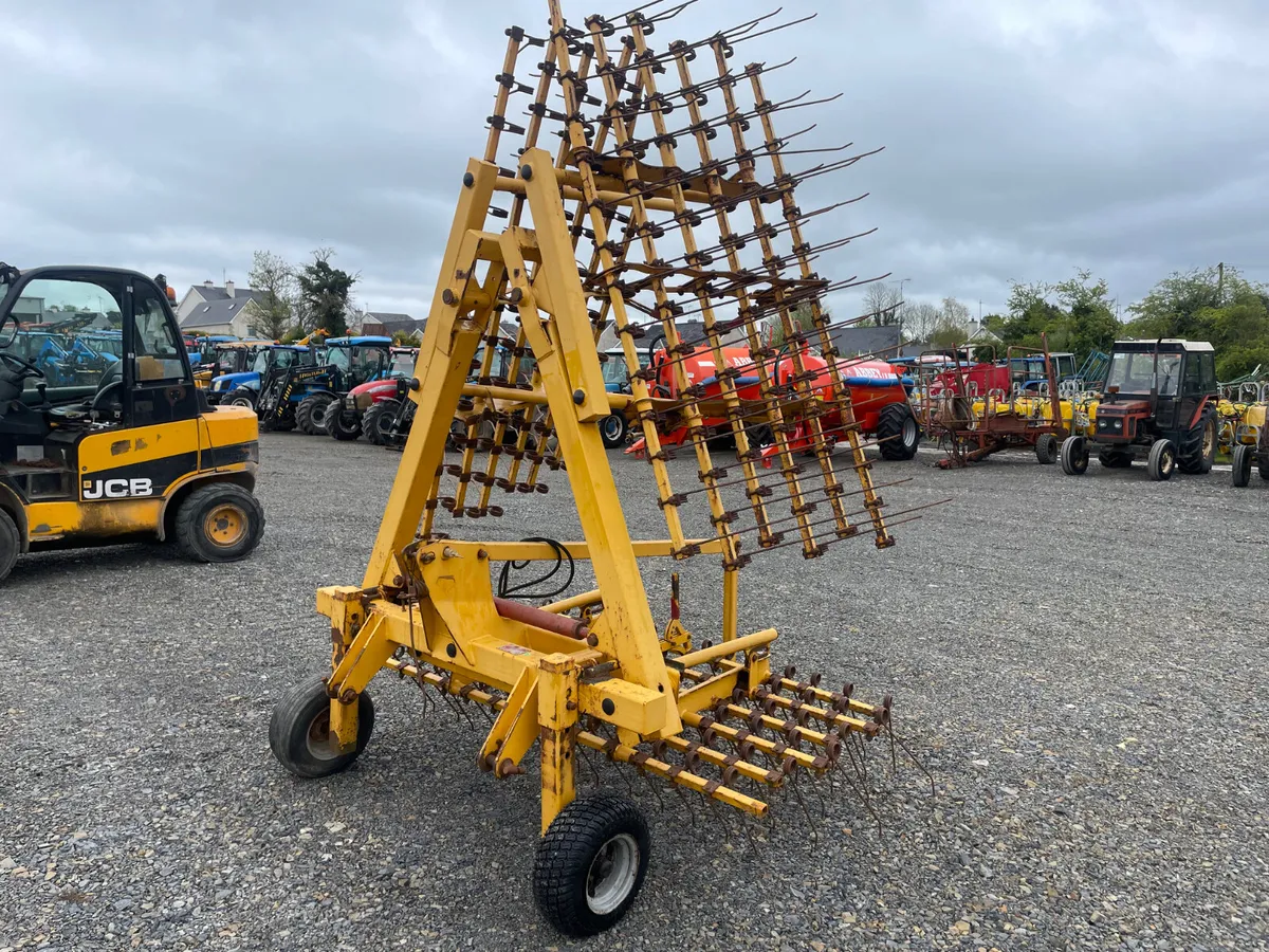 Twose 6Metre Grass Tyne Harrow - Image 3