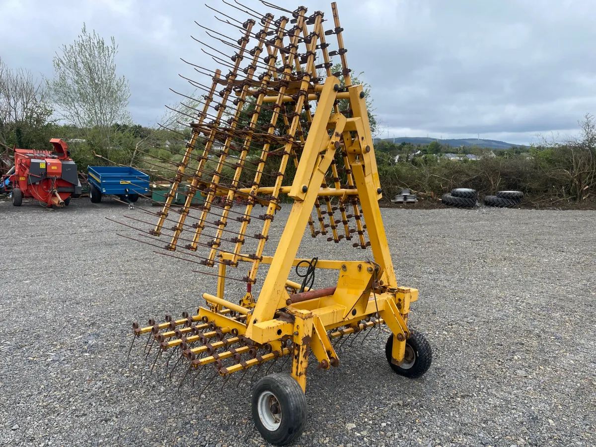 Twose 6Metre Grass Tyne Harrow - Image 1