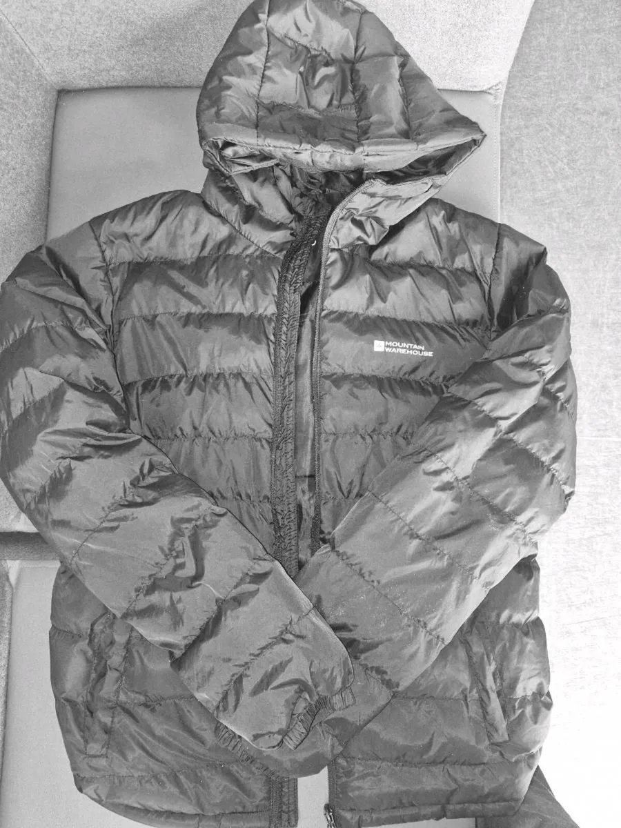 Mountain warehouse water resistant puffer jacket