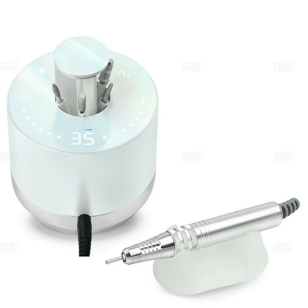 80W 35000RPM BRUSHLESS Electric Nail Drill Machine - Image 1