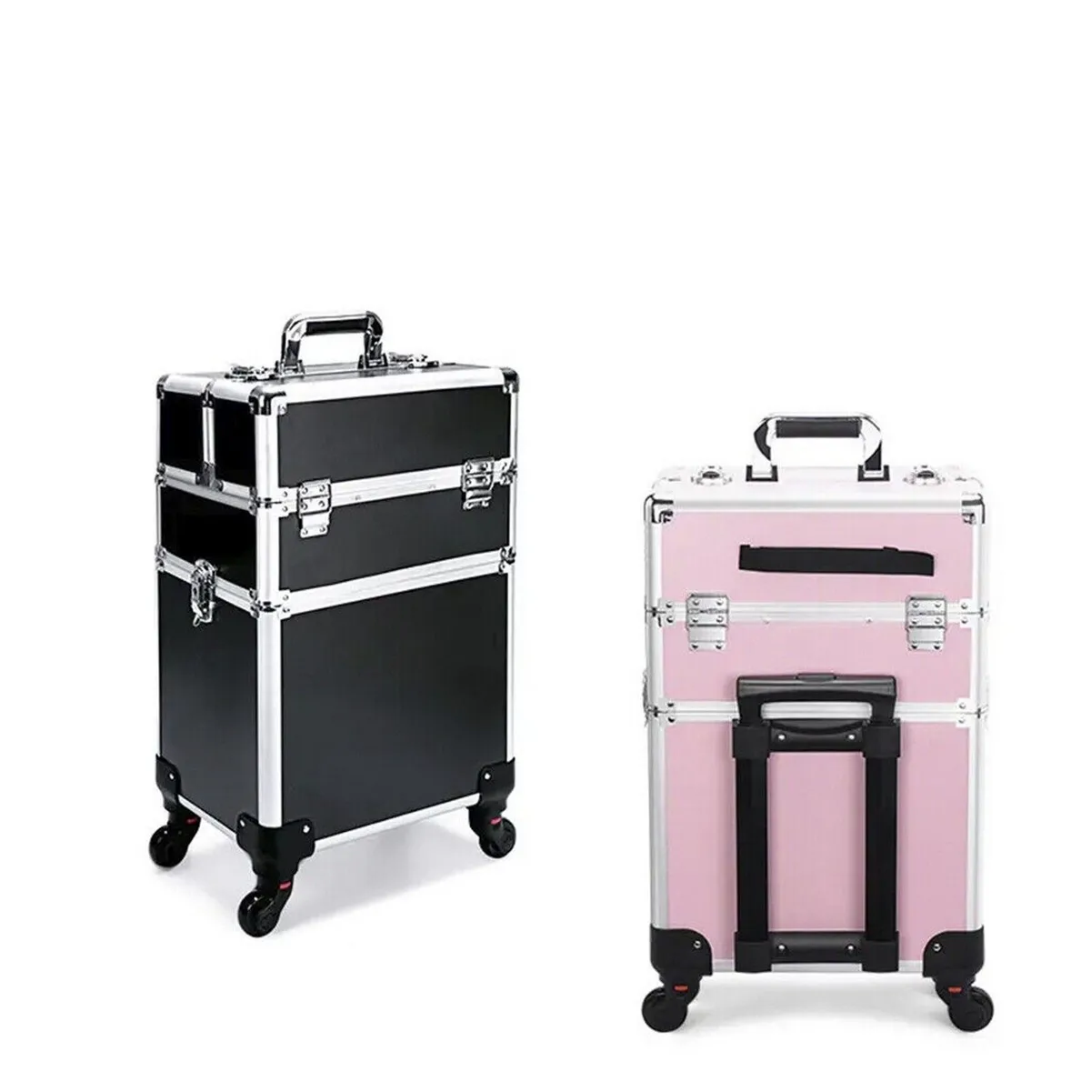 Cosmetic Case Makeup Trolley Beauty Organizer - Image 4