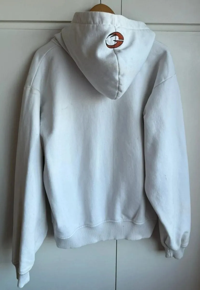 GASP 1.2 lbs Hoodie – White (Size XL) - Image 2