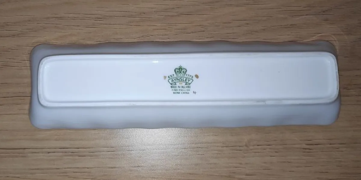 Aynsley Orchard (Orchard Gold precursor) pen/mint tray - Image 3