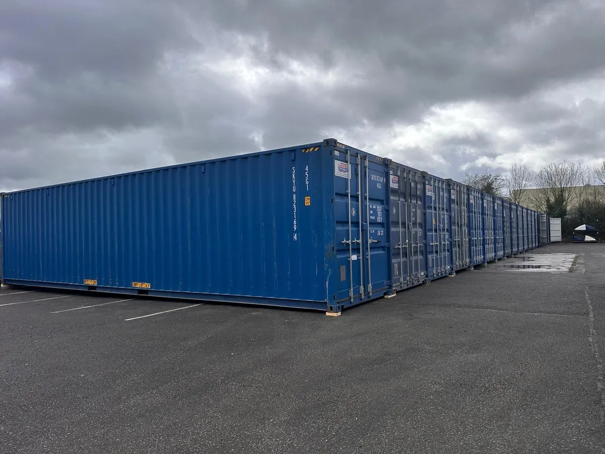 New 40x8 high cube containers - Image 1