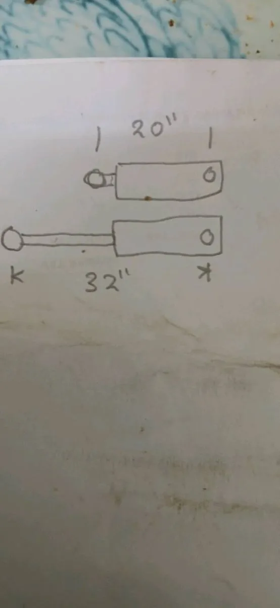 Two hydraulic rams - Image 3