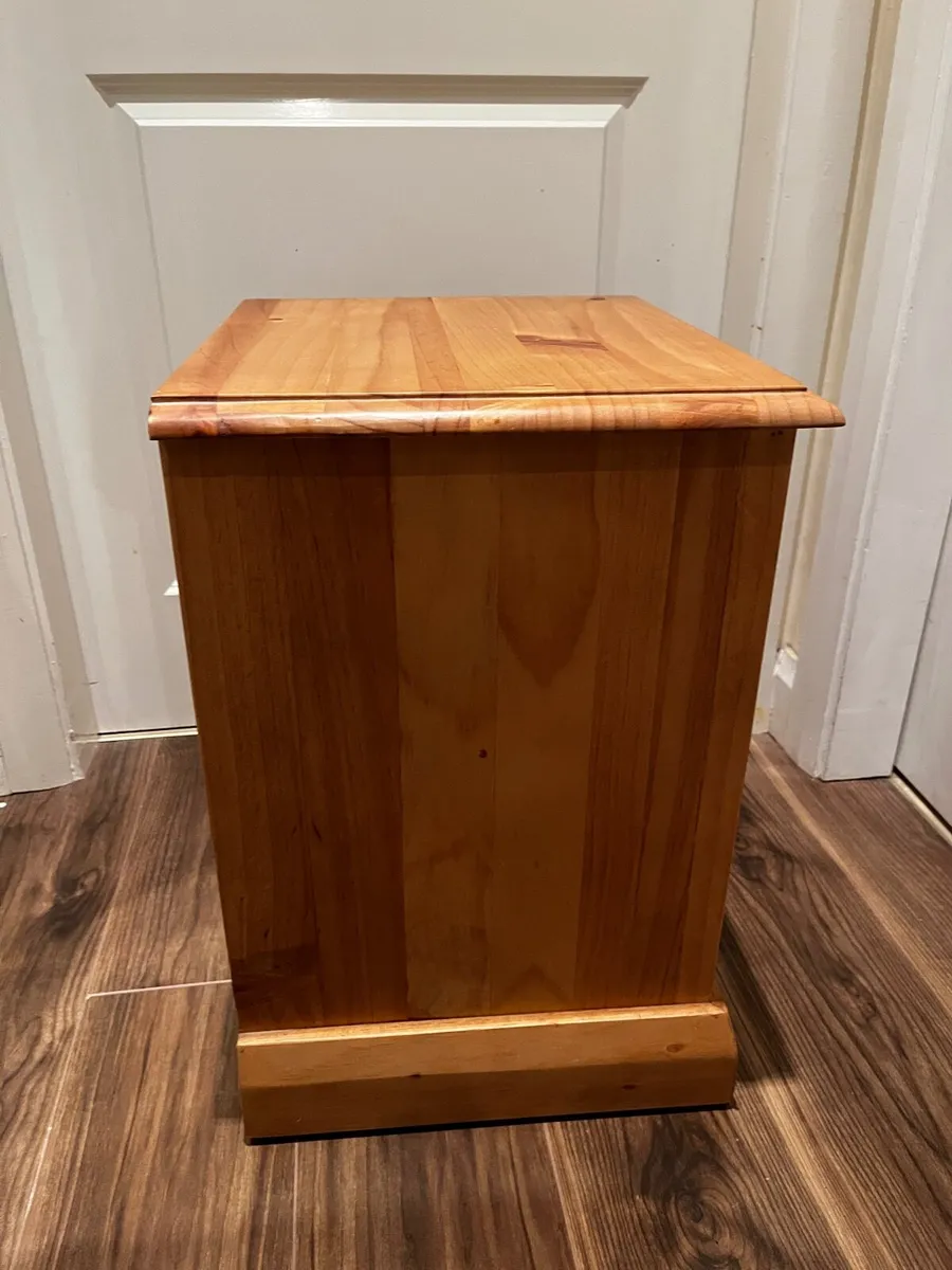 Solid Pine Bedside Locker - Image 3
